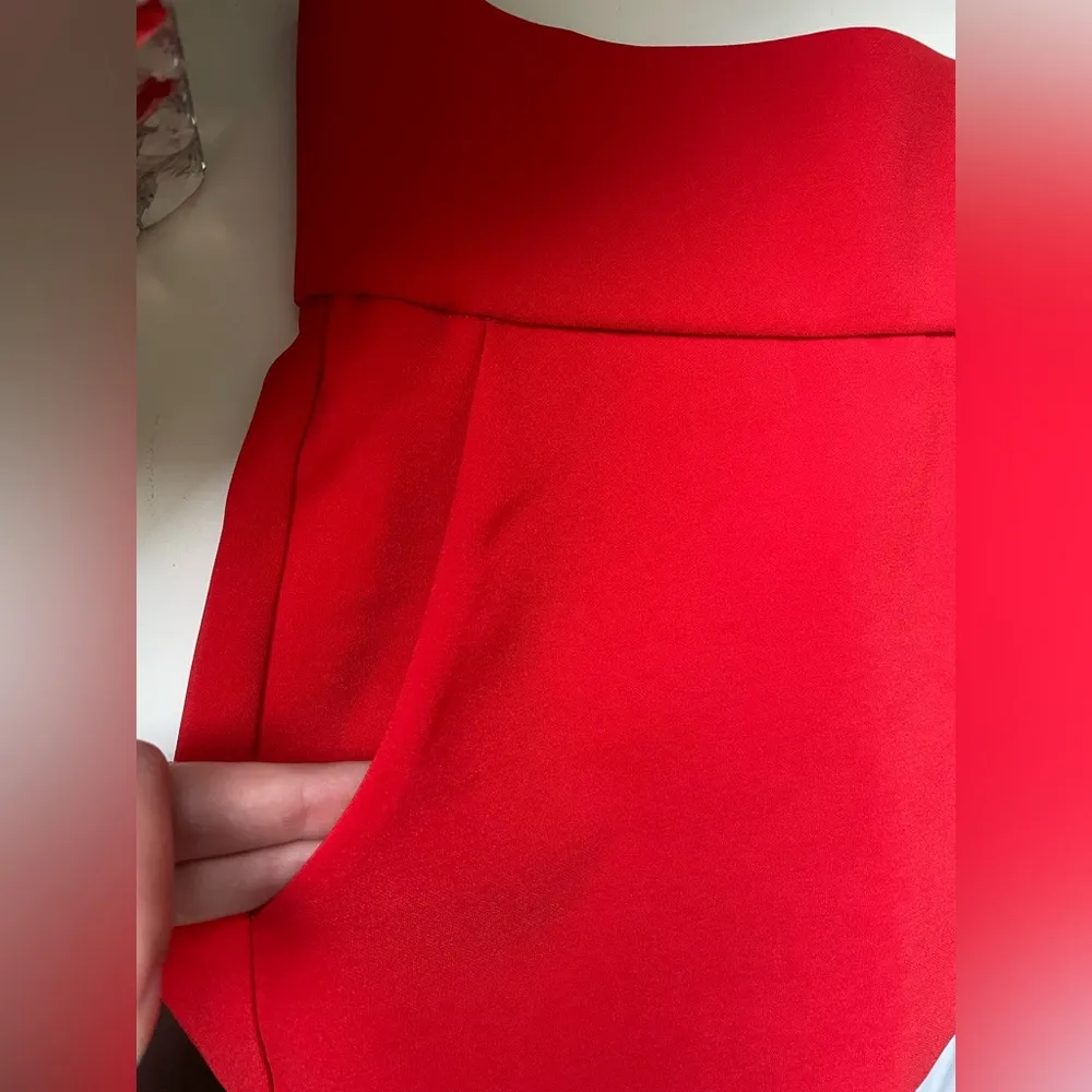⚠️SOLD⚠️AKIRA Red high waisted mini skirt - Image 4