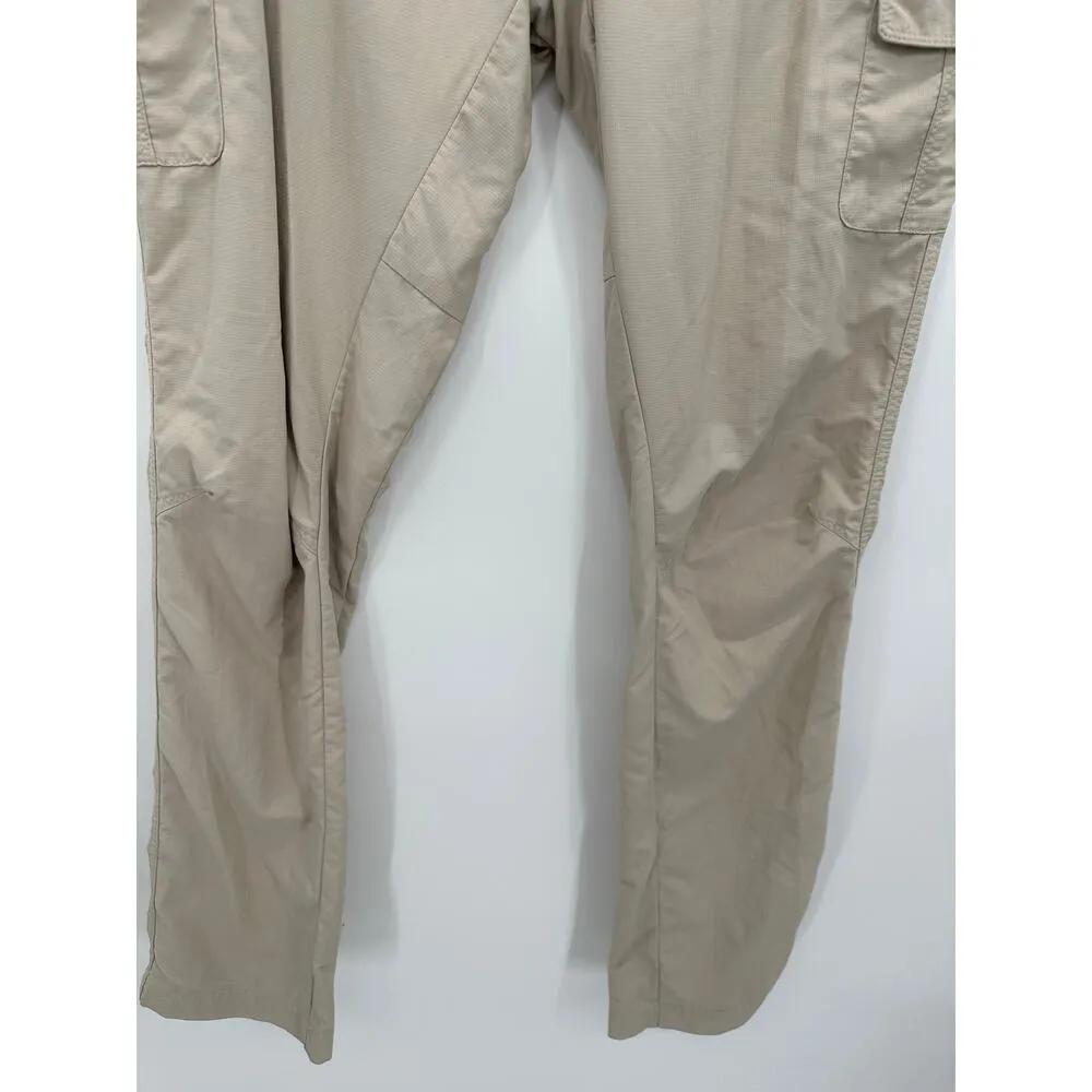 Columbia Womens Omni-Shield Bug Repellency Khaki Pants Size 8 Outdoors Hiking - Image 3