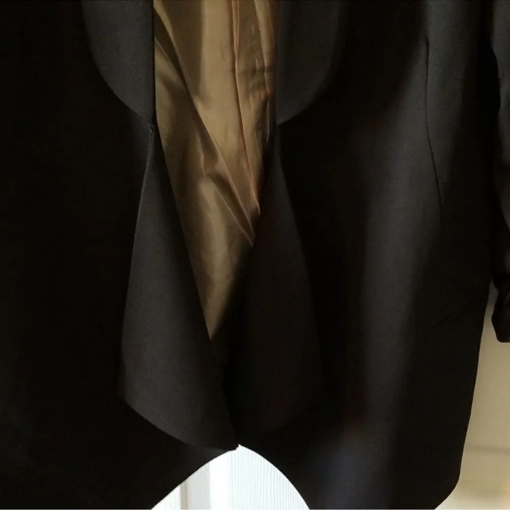 Greylin Black 3/4 Sleeve Black Blazer C14‎ - Image 3