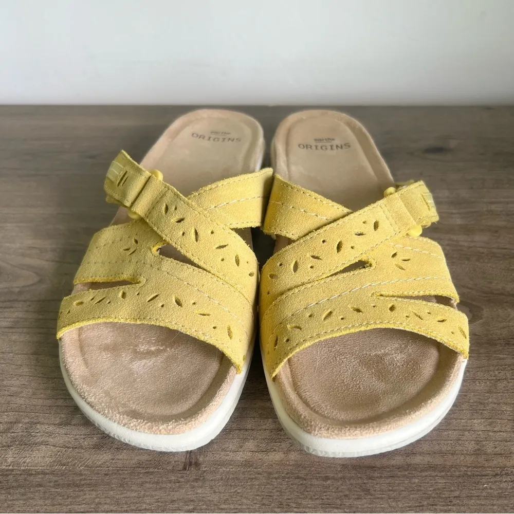 Earth Origins Shantel Women's Yellow Sandal Size 8.5 SKU#B33-108 - Image 3
