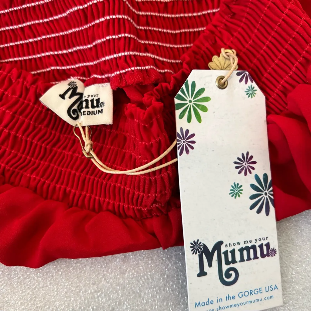 NWT Show Me Your MuMu Pom Pom Shorts - Image 4