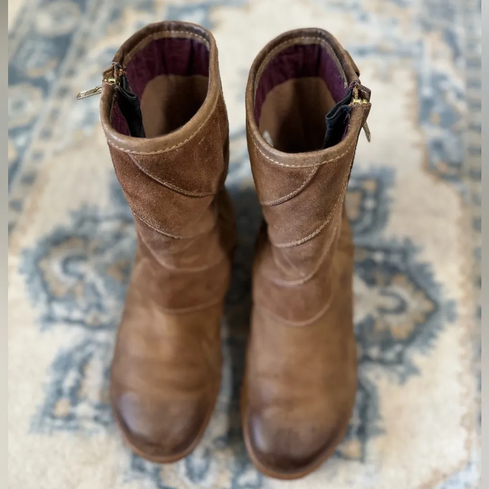 Sorel Boots Leather/Suede Size 7 - Image 4