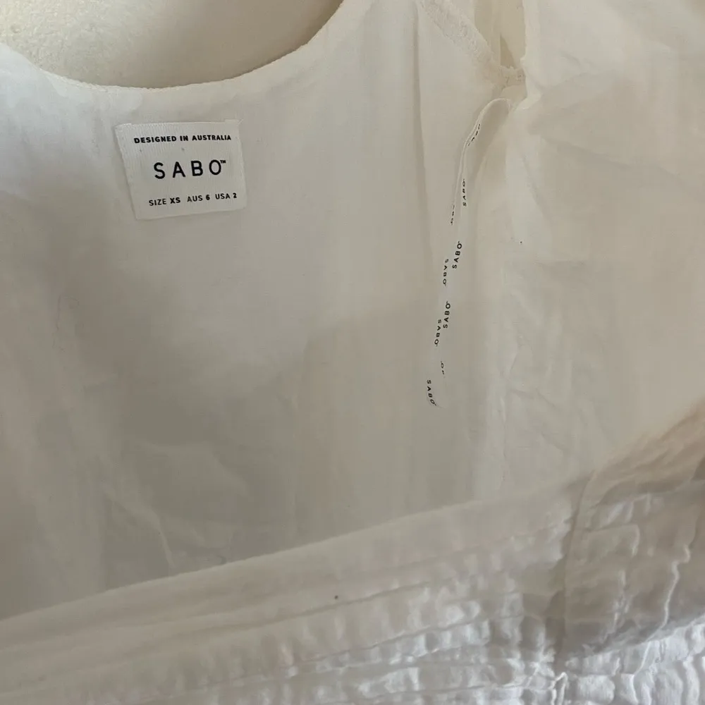 Sabo Skirt Cora Elegant White Wrap Maxi Dress - Image 15