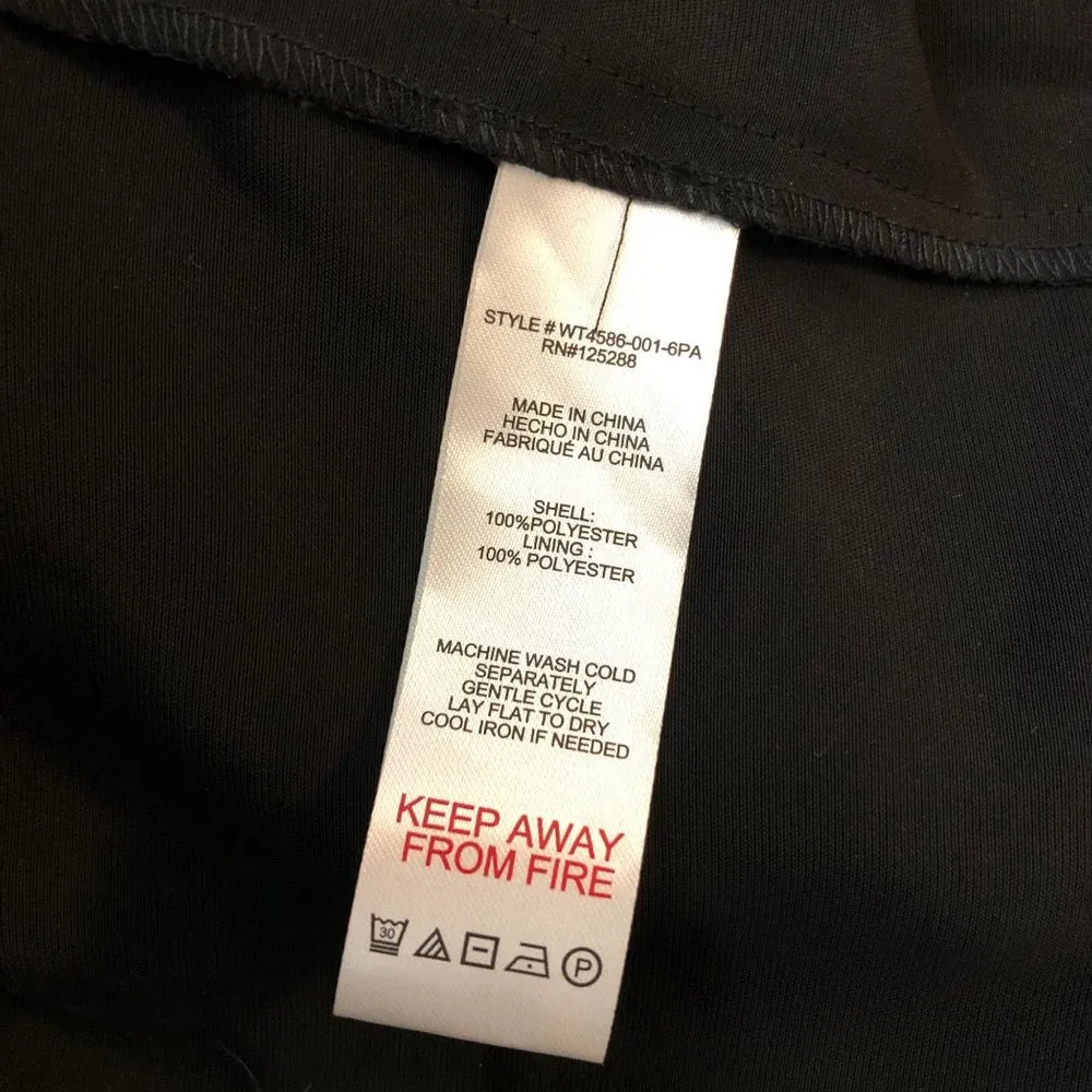 Jason Wu Midi Dress Halter Neck V Neck Low Back Black M - Image 4