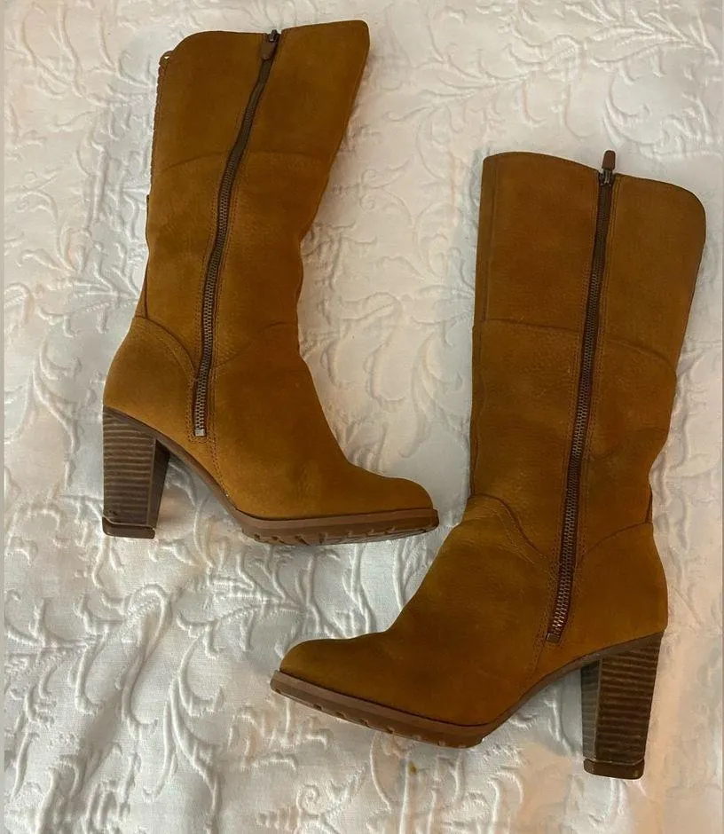 EK Stratham tall suede boots - Image 2