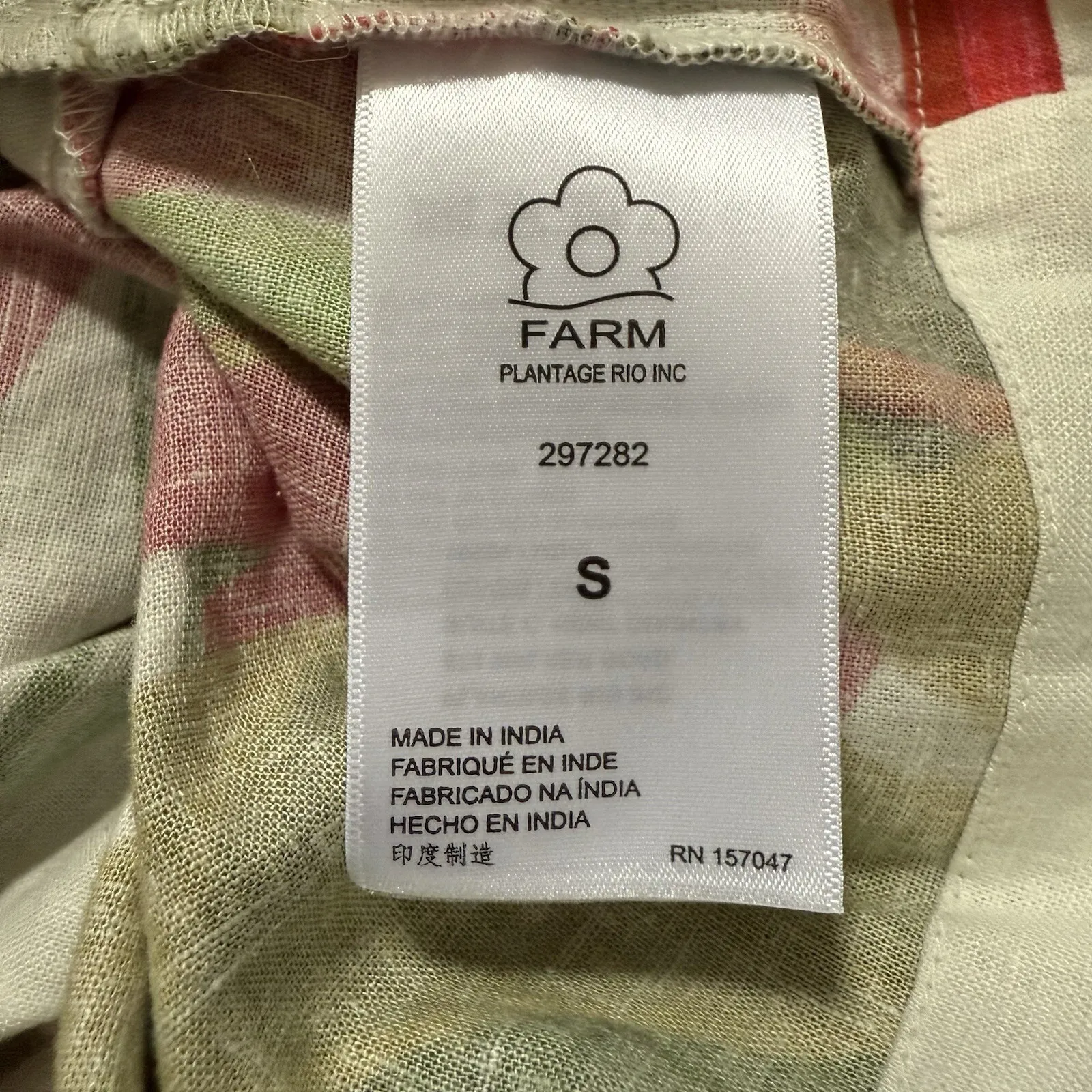 Farm Rio Spring Forest Embroidered Blouse New‎ - Image 10