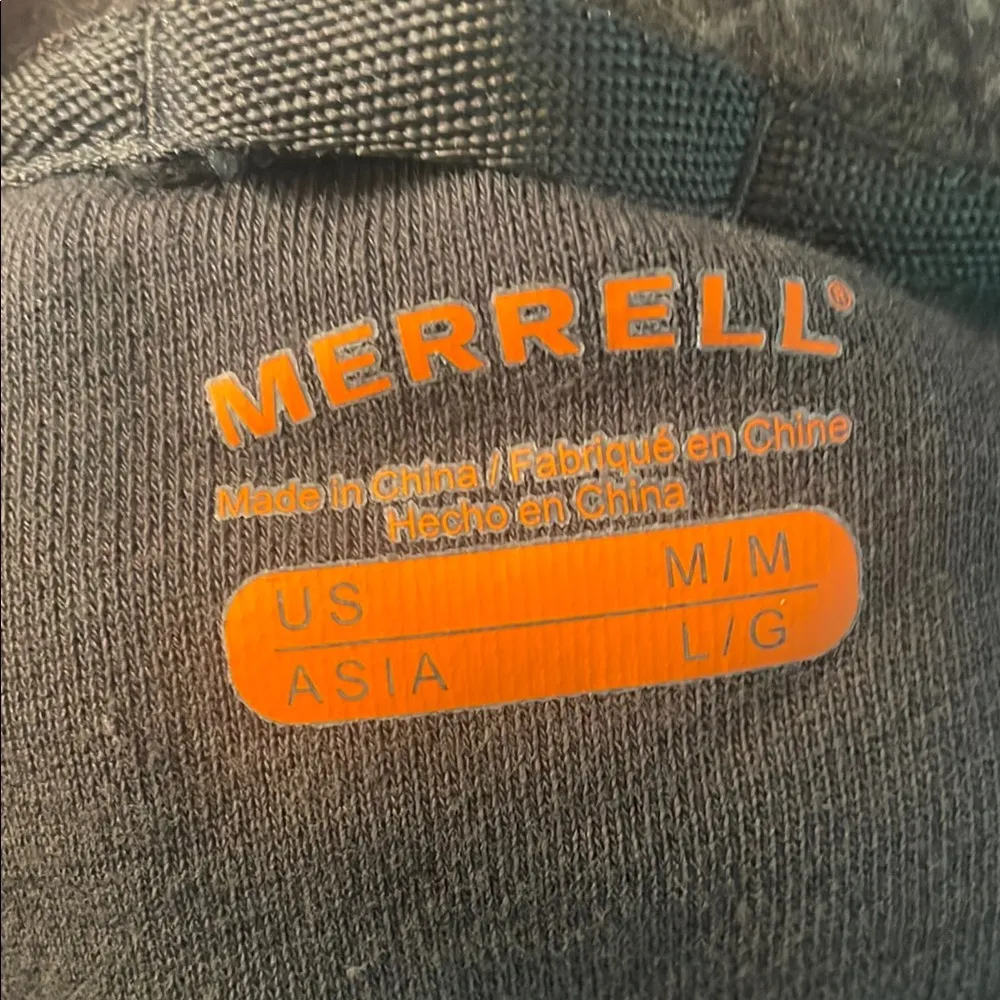 Merrell Grey Hike On Hoodie Sweatshirt Casual Comfort Women's M Hiking Outdoors - Image 6