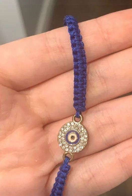Blue Evil Eye Bracelet - Image 3