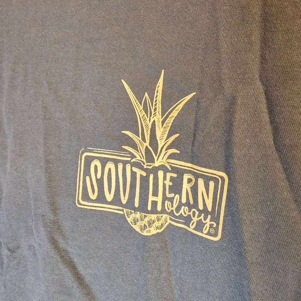 Southern Southernology Retro Rise and Shine Rooster Green Medium Tee Yellow - Image 3