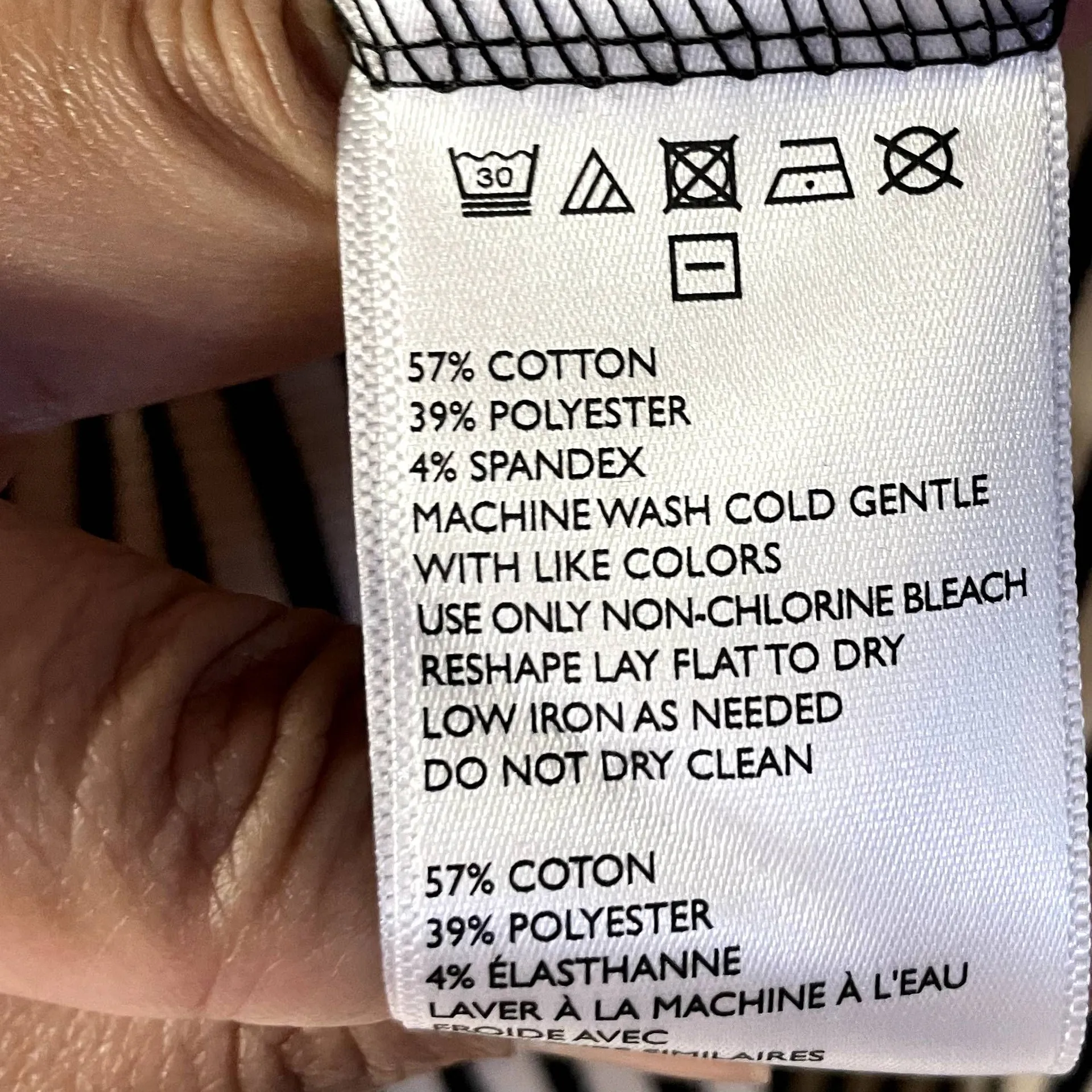 Urban Outfitters Cream/Black Striped Zip-Front Strapless BodyCon Dress Sz S NWT - Image 6