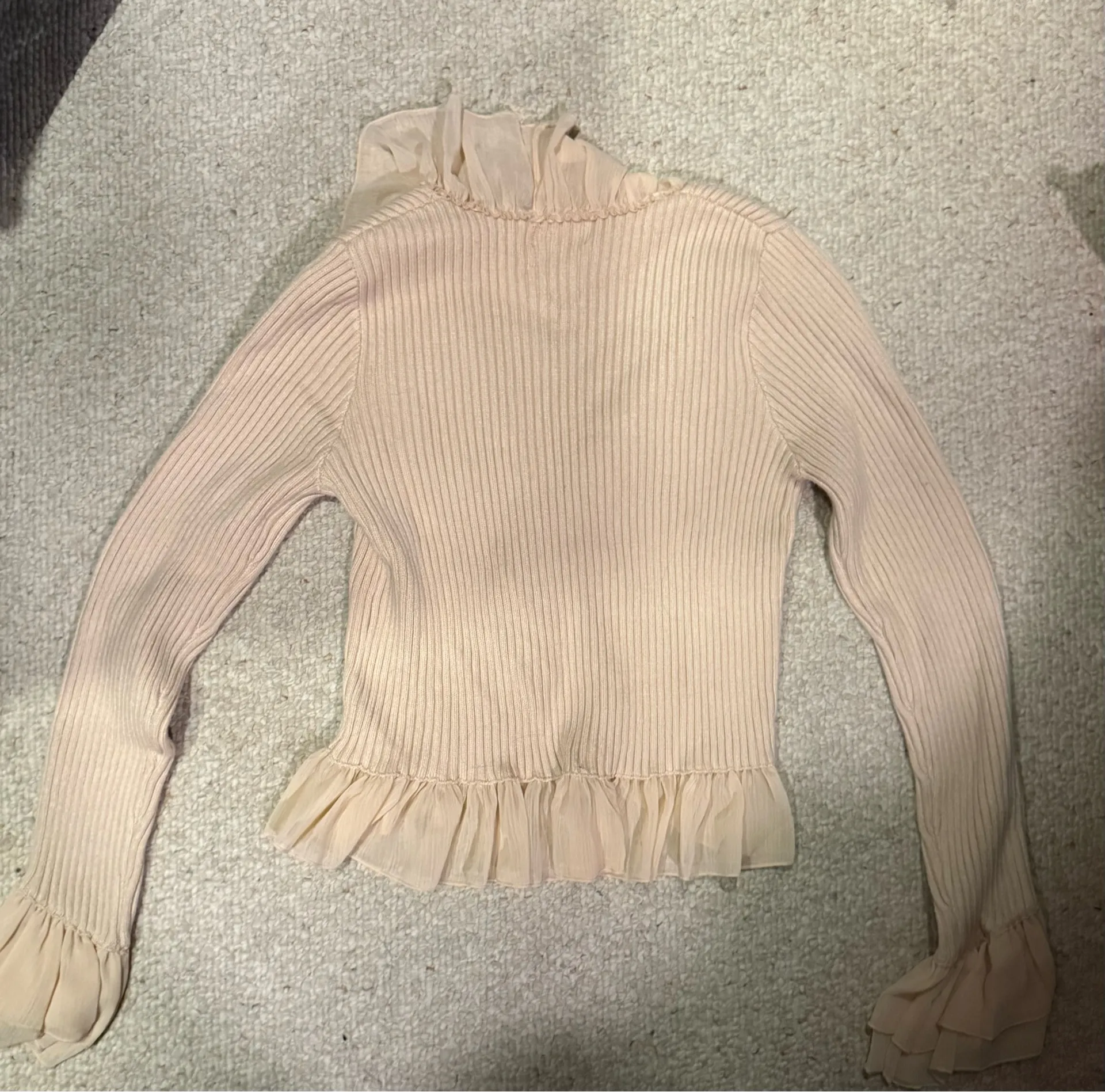 Lane 201 “Flirty Frill” sweater - Image 4