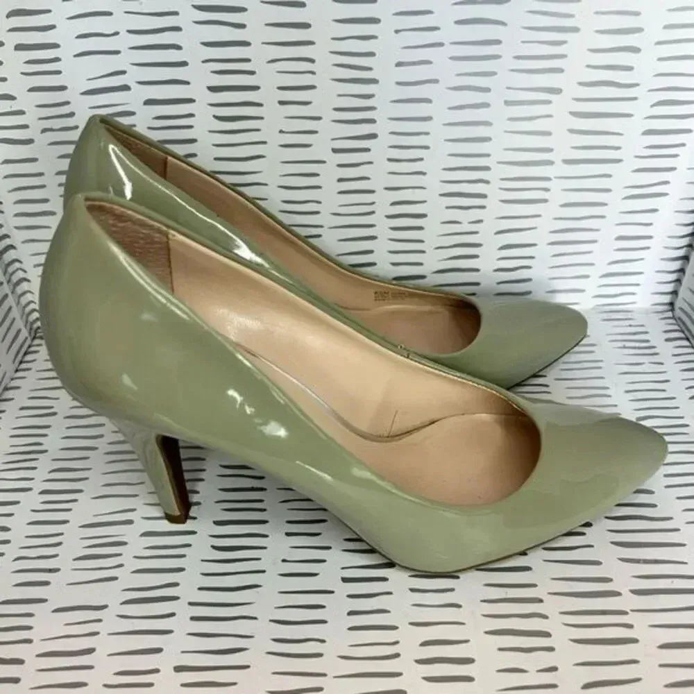 Franco Sarto Green Howie Heels size 8.5‎ - Image 4