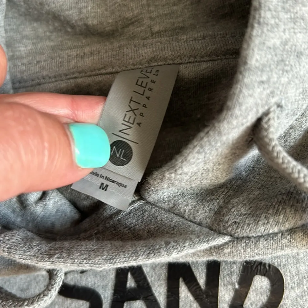 Shell beach cropped hoodie Gray Size M - Image 3