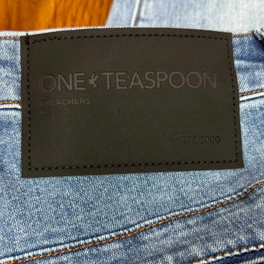 One Teaspoon Preachers High Rise Skinny Jeans, Size 28, NWOT - Image 4