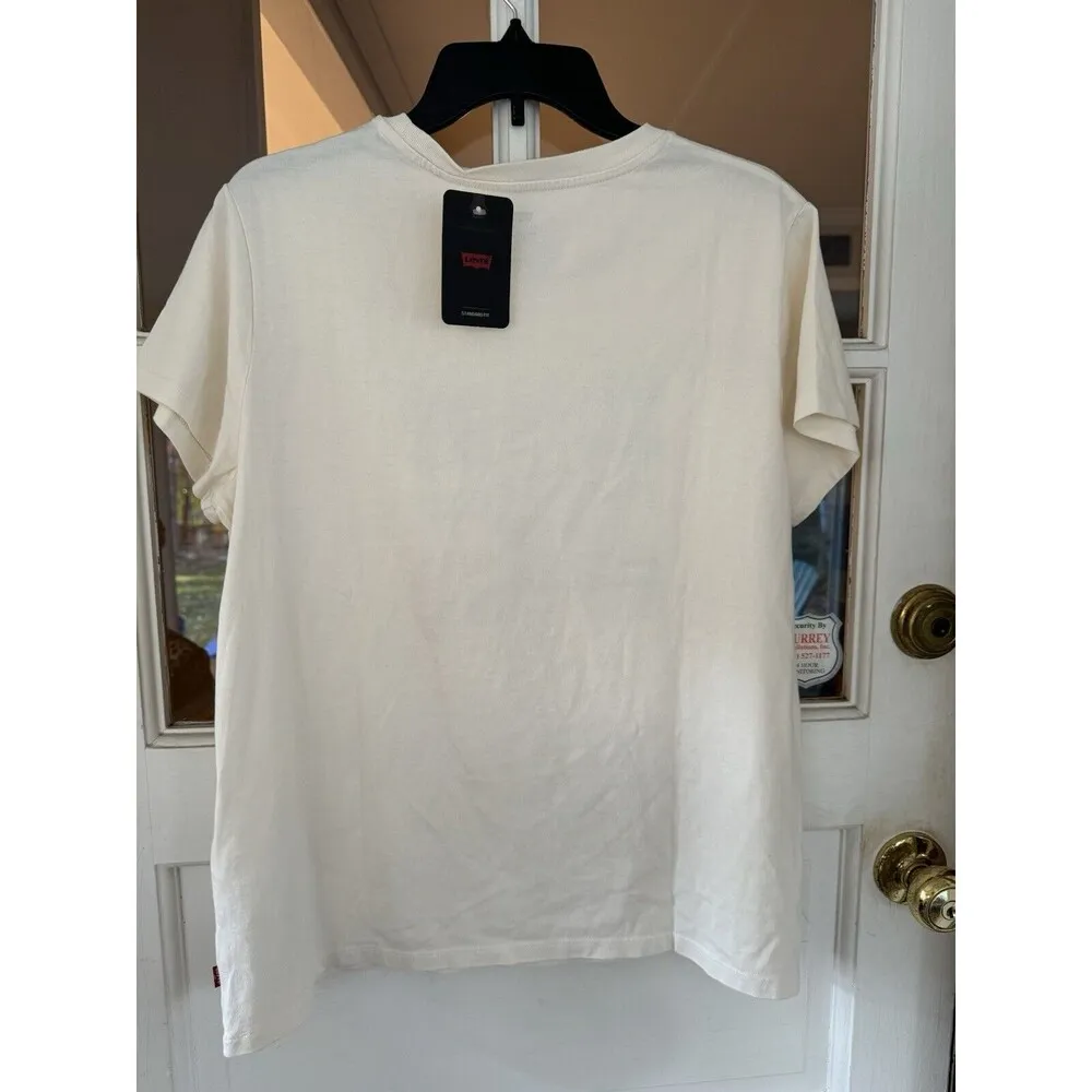 Women's Perfect Logo Tee T-Shirt Size LARGE XL Crew Neck 100% Cotton New - Image 9