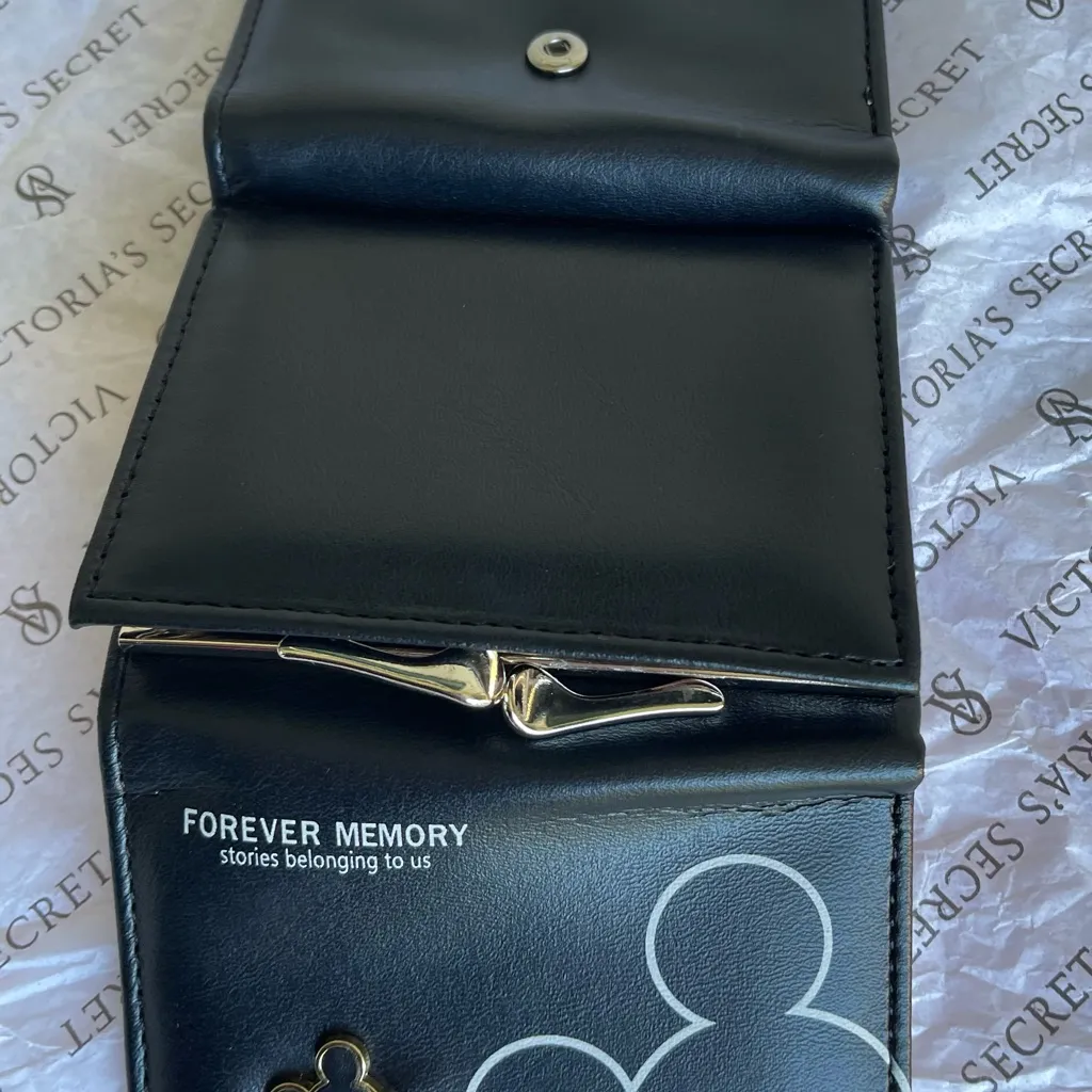 WULFY Womens Wallet Women Wallets Leather Female Purse mini Black - Image 5