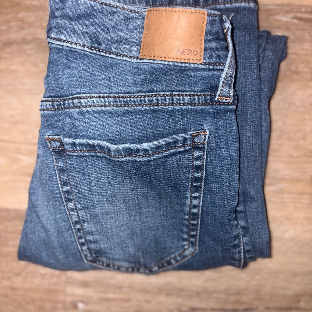 Aeropostale Women's Boot Cut Jeans in Medium Blue - Image 3