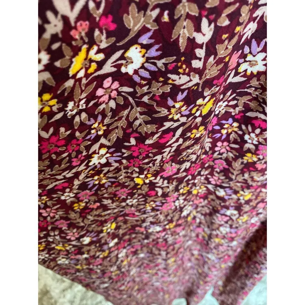 Cottagecore Smocked Romper Ditsy Floral Boho Romantic Feminine Jumpsuit Coquette - Image 5