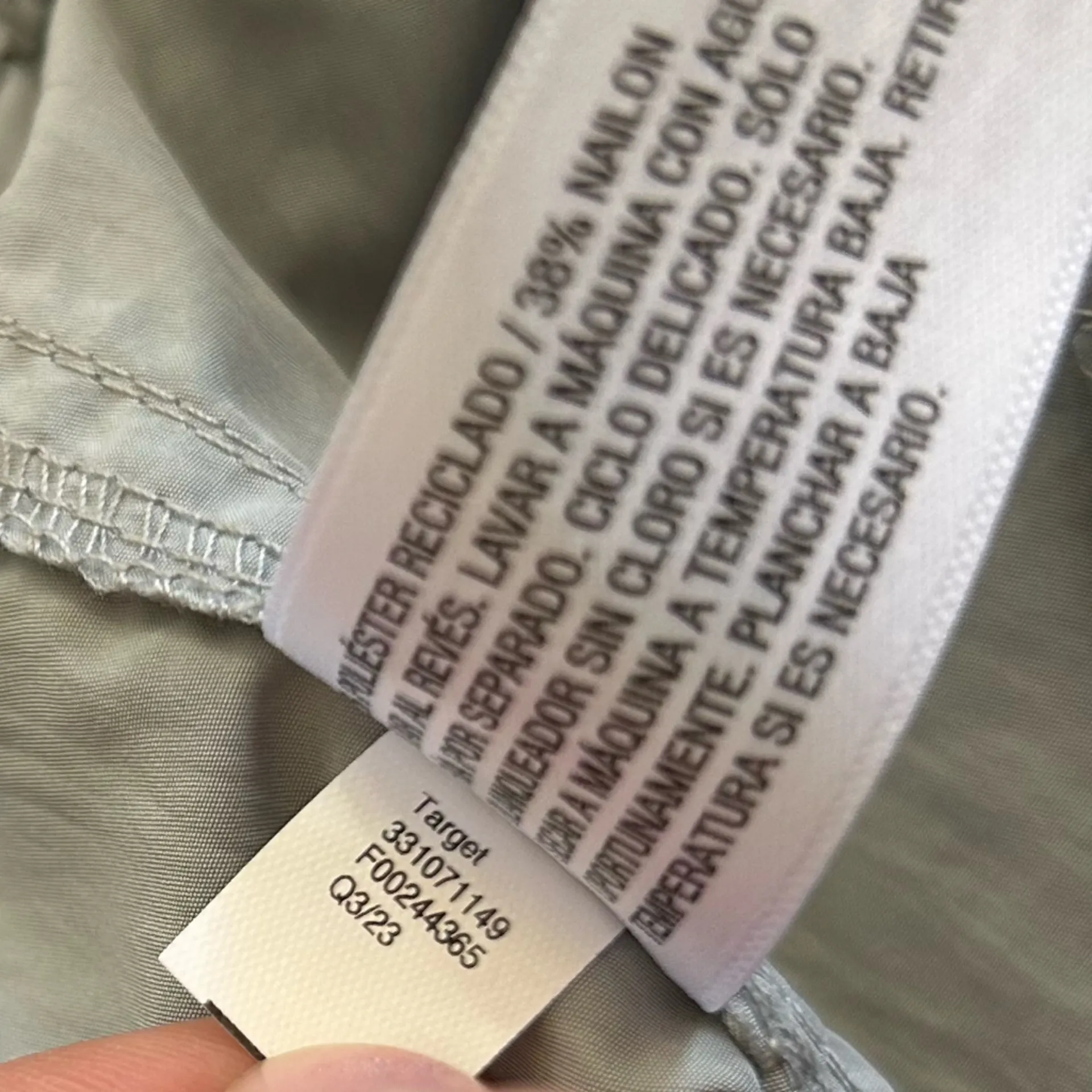 NWT Wild Fable Gray Elastic Pull On Waist Track Pants Size Medium - Image 7