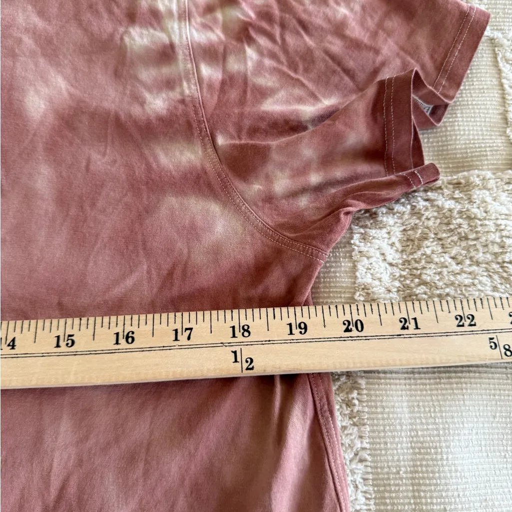 Lululemon All Yours Tee Tie Dye in Marmoleado Tie Dye Ancient Copper - Image 2