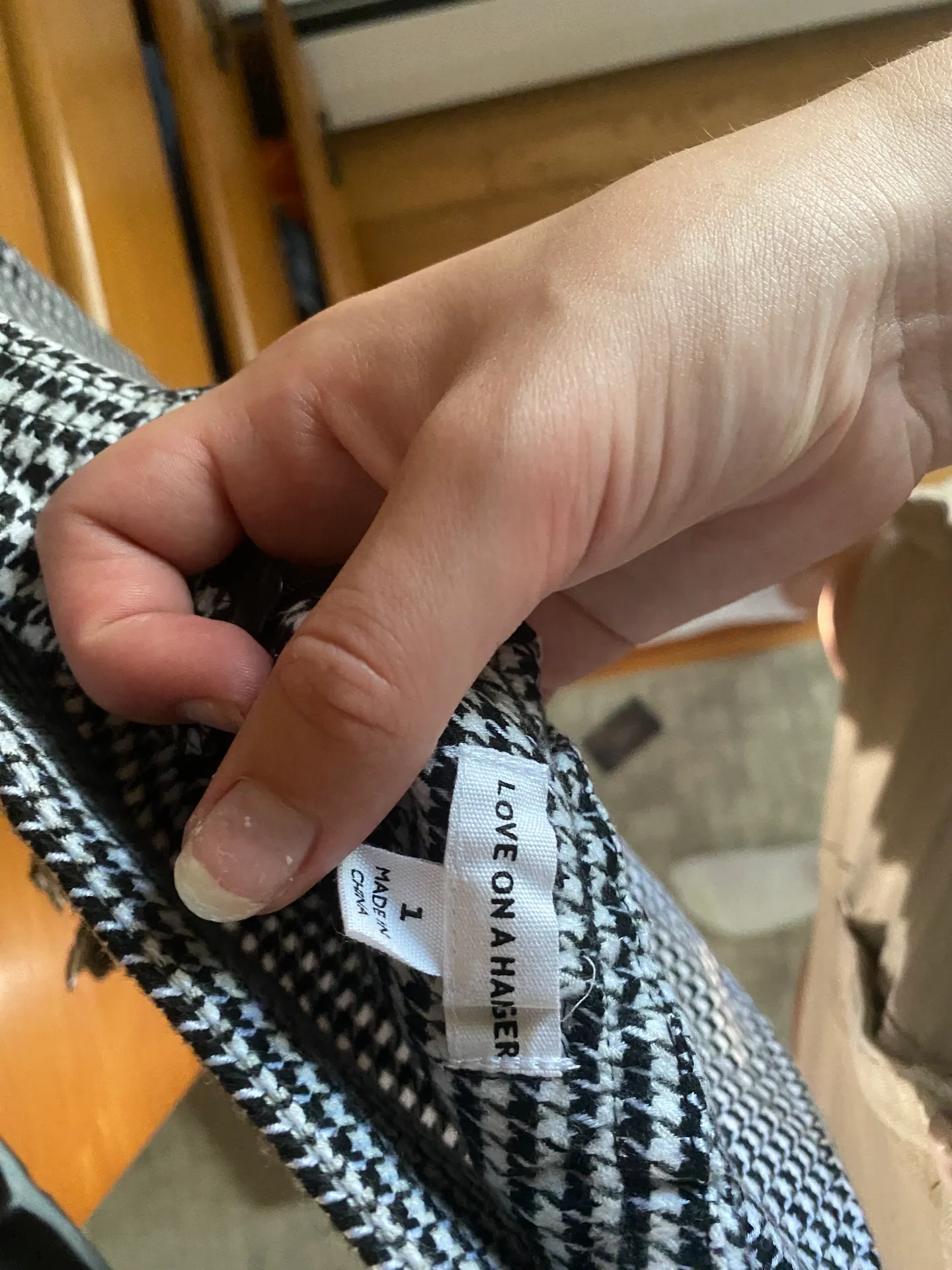 Mini Plaid Skirt - Image 2