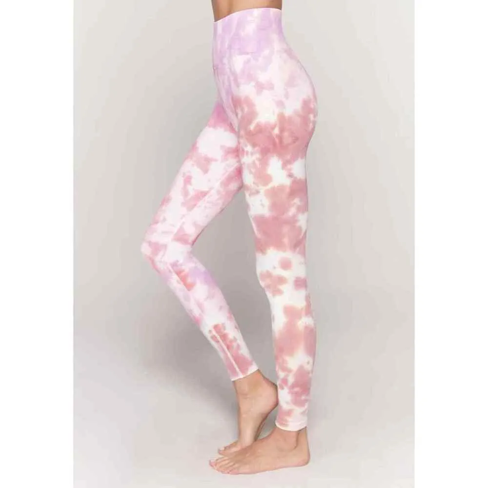 Spiritual Gangster Tie Dye Love Sculpt Seamless Legging Size Medium/Large - Image 9