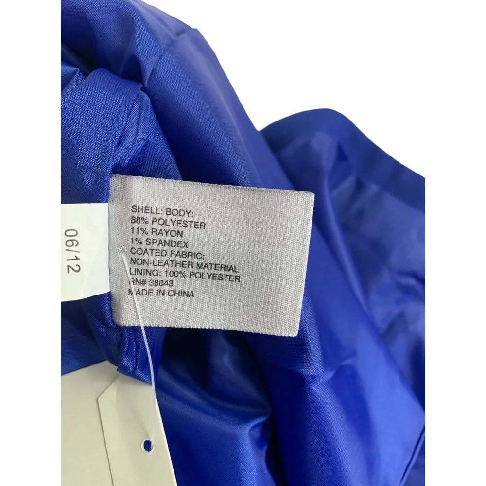 Worthington Women's Fierce Blue Coat - Image 5