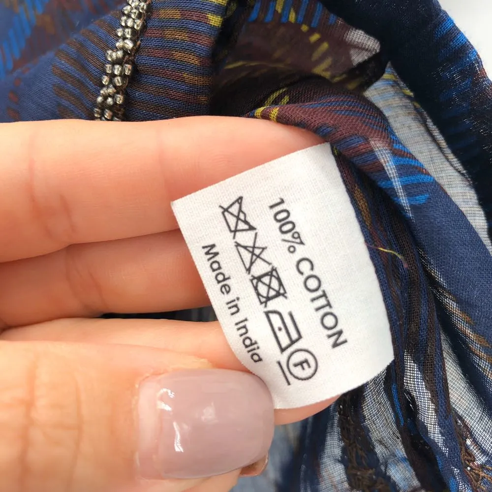 Dries Van Noten Beaded Plaid Blouse - Image 8