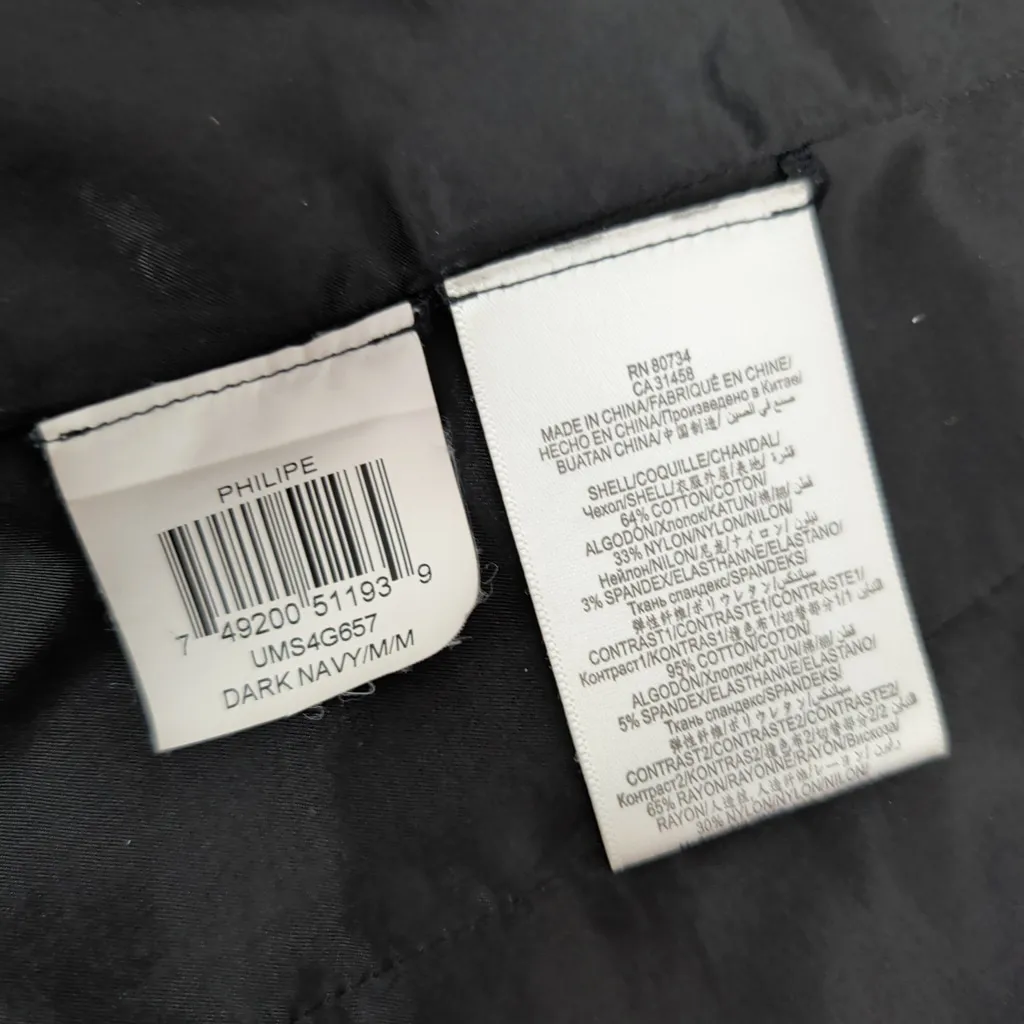 Ladies' BCBG maxazria Philipe Lace Floral Overlay Blue Blazer Medium - Image 2