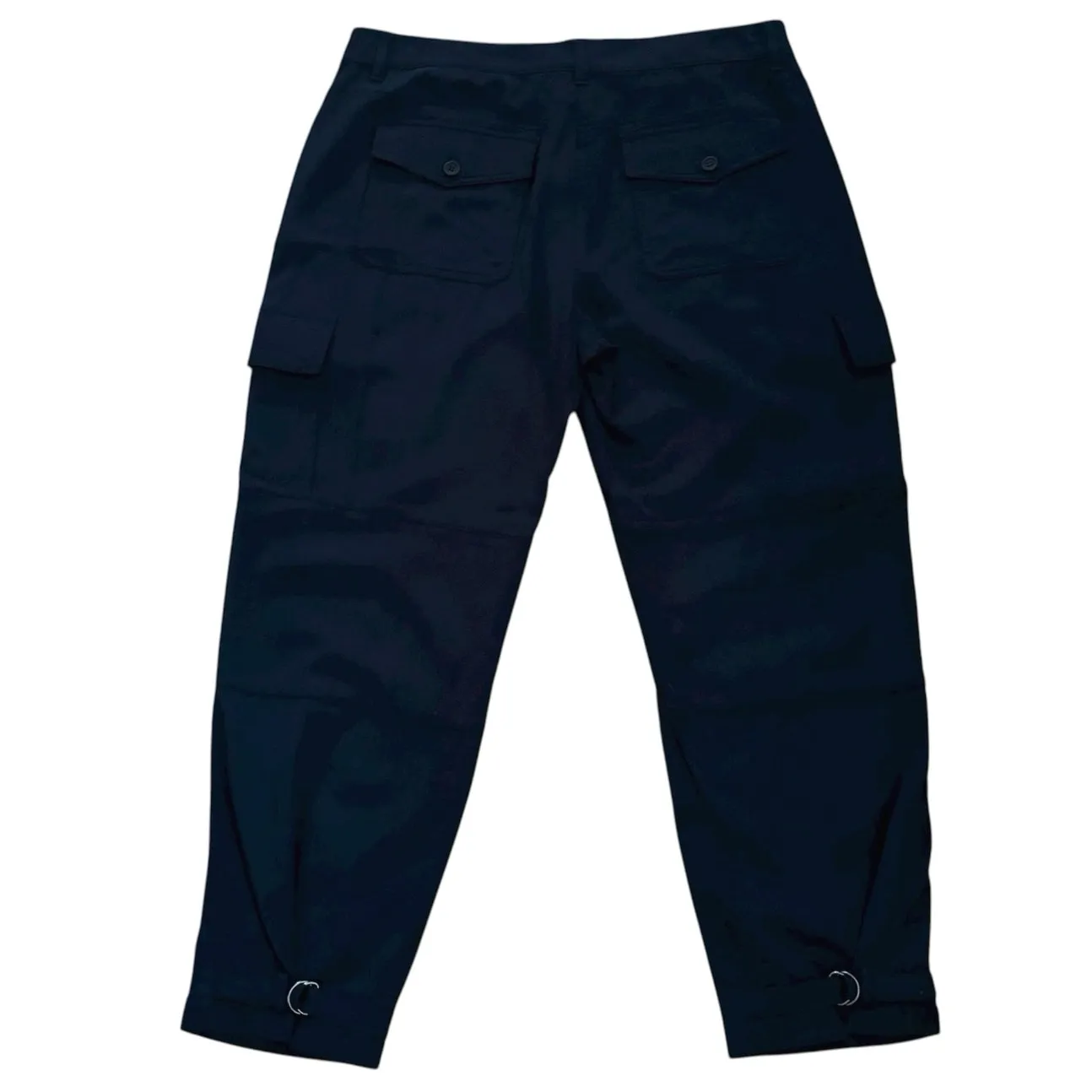 Theory Size 8 Hannon B Cargo Pants Navy Blue Missing Belt - Image 2
