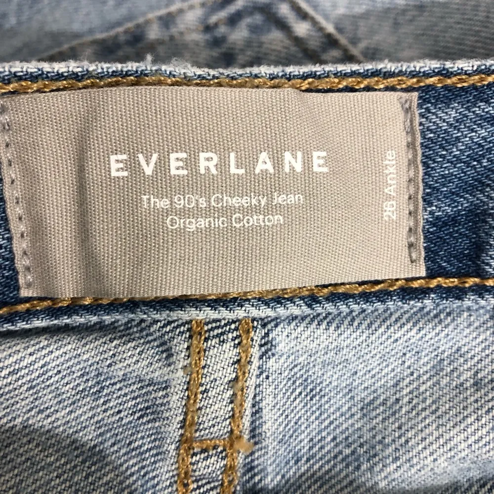 Everlane The 90s Cheeky Jeans Vintage Sundrenched Blue 26 NWT - Image 9