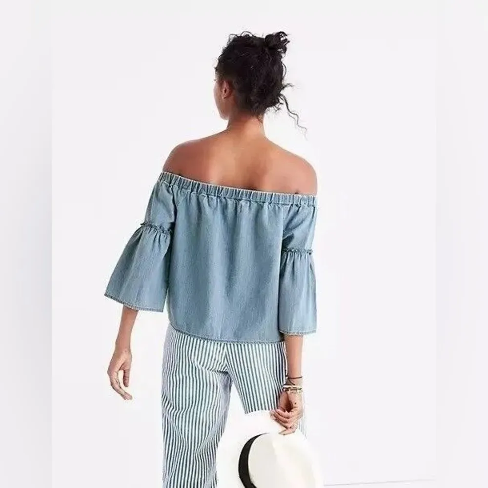 Madewell Azalea Chambray Top - Image 2