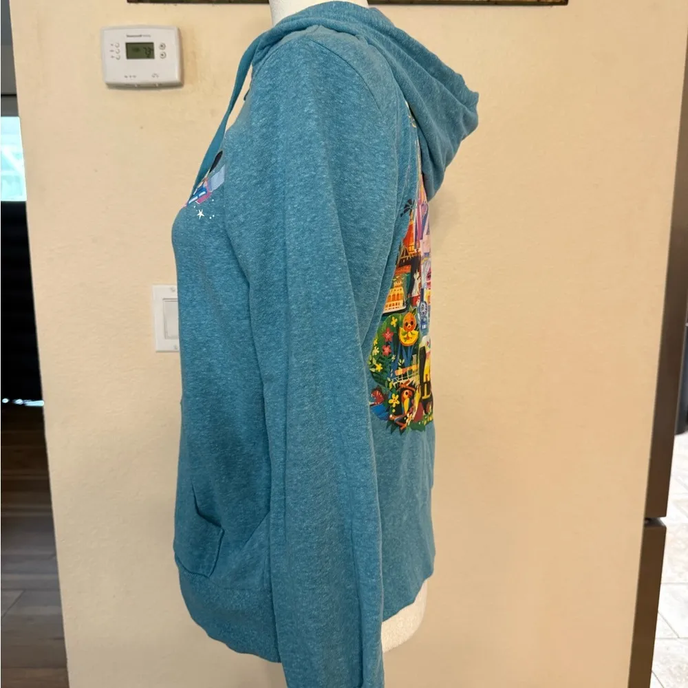 Disney Parks Joey Chou Castle Minnie & Mickey Hoodie Ladies Stitch Dumbo Medium - Image 3