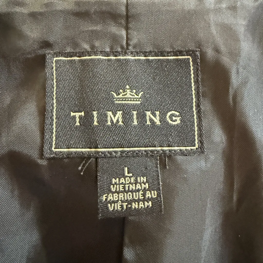 TIMING NWOT Floral Women's Jacket - Image 5