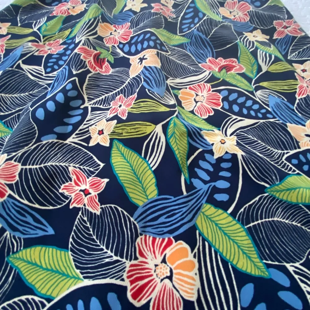 Sag Harbor Multicolor Floral Skirt Tropical • Resort Wear • Boho •Floral •Beachy - Image 6