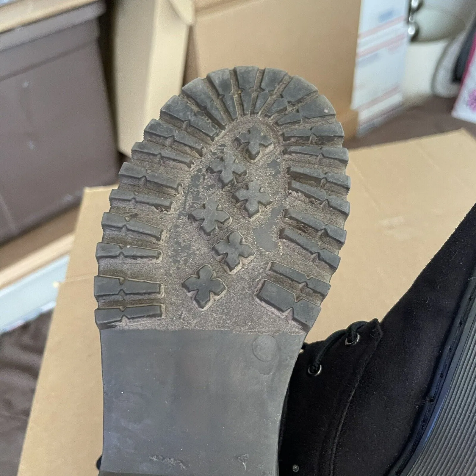 Glaze Womens Sz 6.5 Boots Combat Chunky Ankle lugged Utility Gothic Y2K Grunge - Image 15