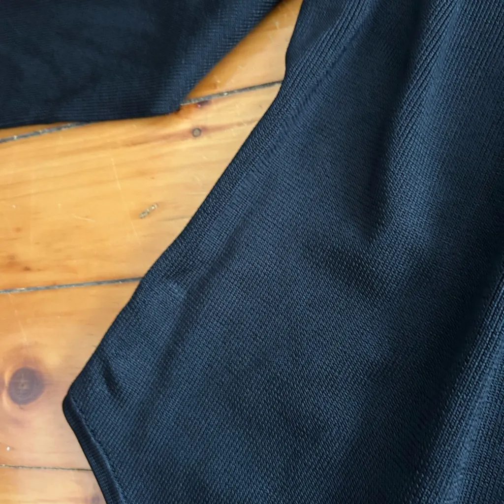 NWT Auteur two tone knitted bodysuit large black - Image 5