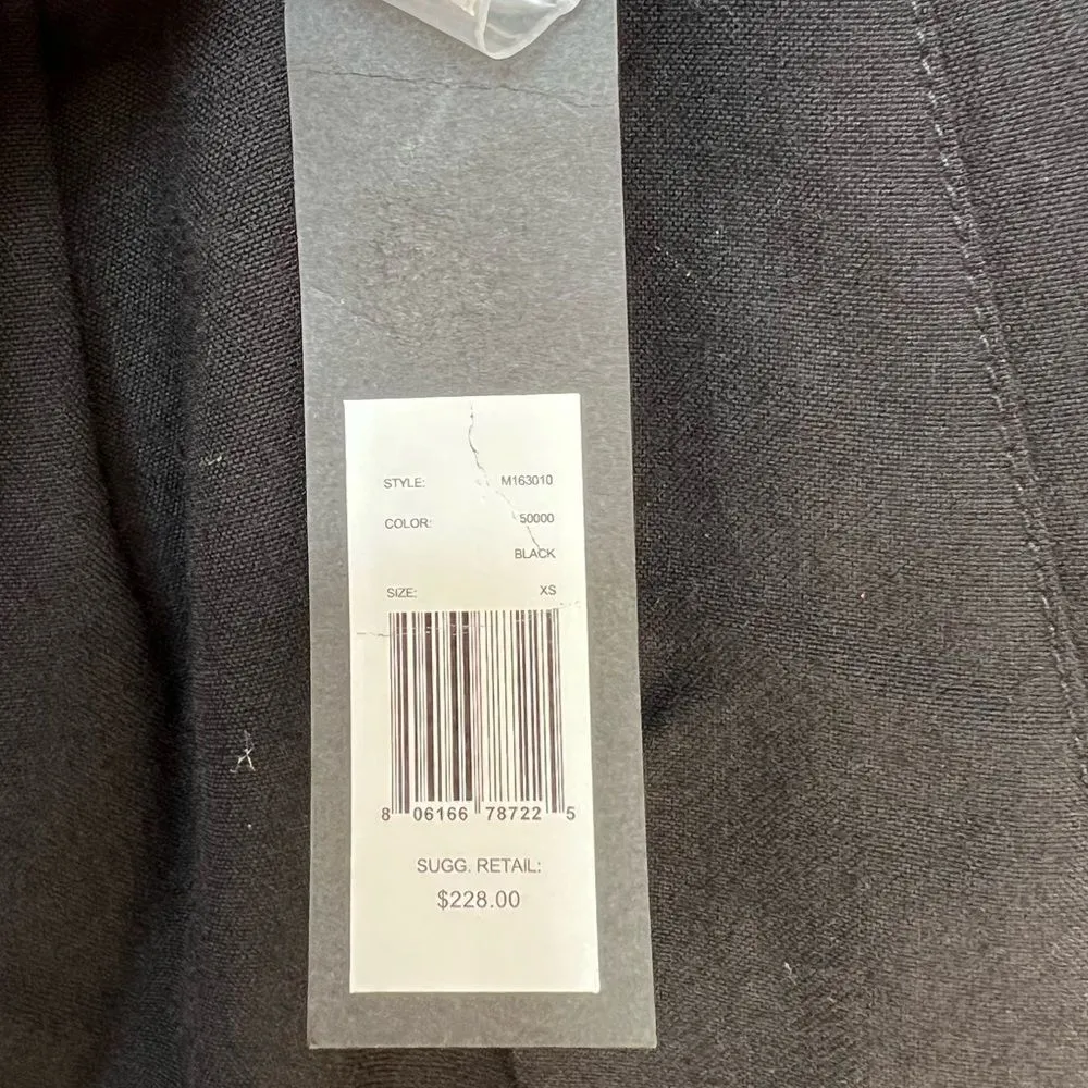 MARC By Marc Jacobs NWT Virgin Wool Trouser Pleated Utility Shorts Black Size XS - Image 2