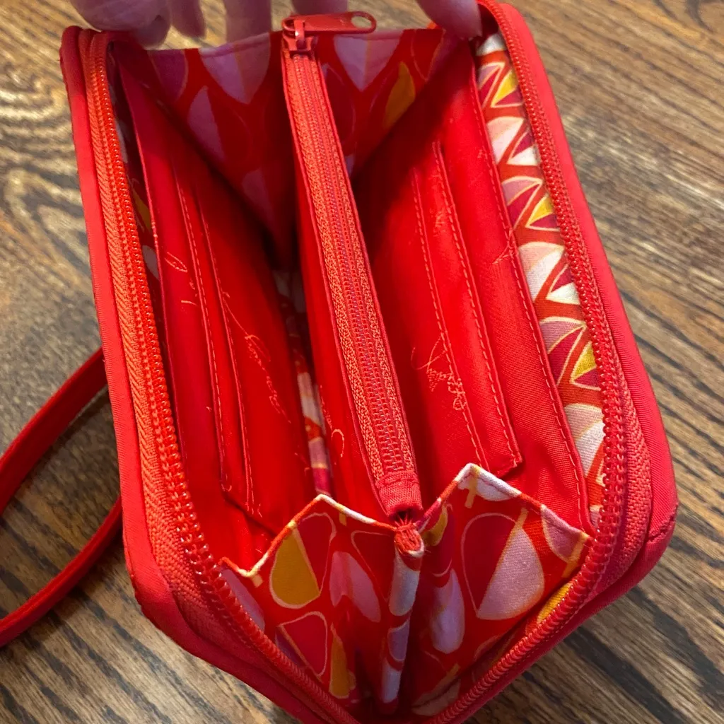 Vera Bradley Scarlet Quilted Wristlet - Image 4