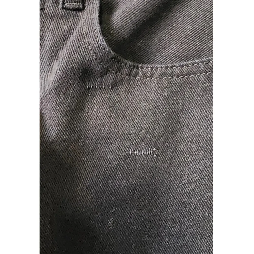 WeWoreWhat The Danielle Crystal Straight Jeans Black 26 NEW FLAWED - Image 11