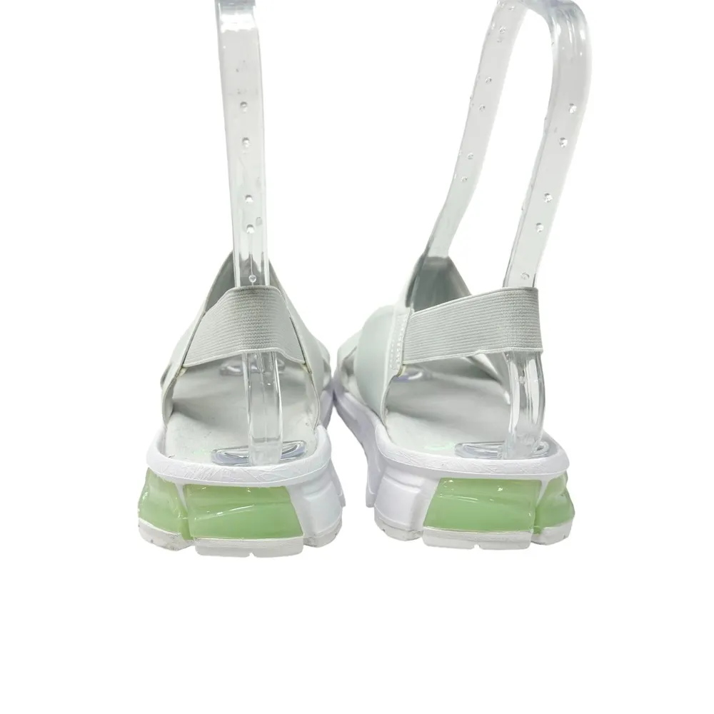 ASICS Gel Quantum 90 SD FO Unisex Sandals White Green Womens 10.5 Men’s 9 - Image 8