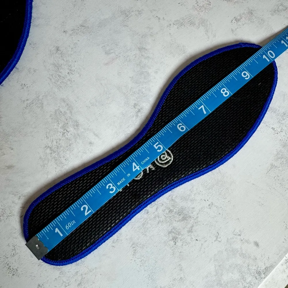 Women's Rothy's The Flat Size 9 Flax Gray Blue Trim Round Toe - Image 7