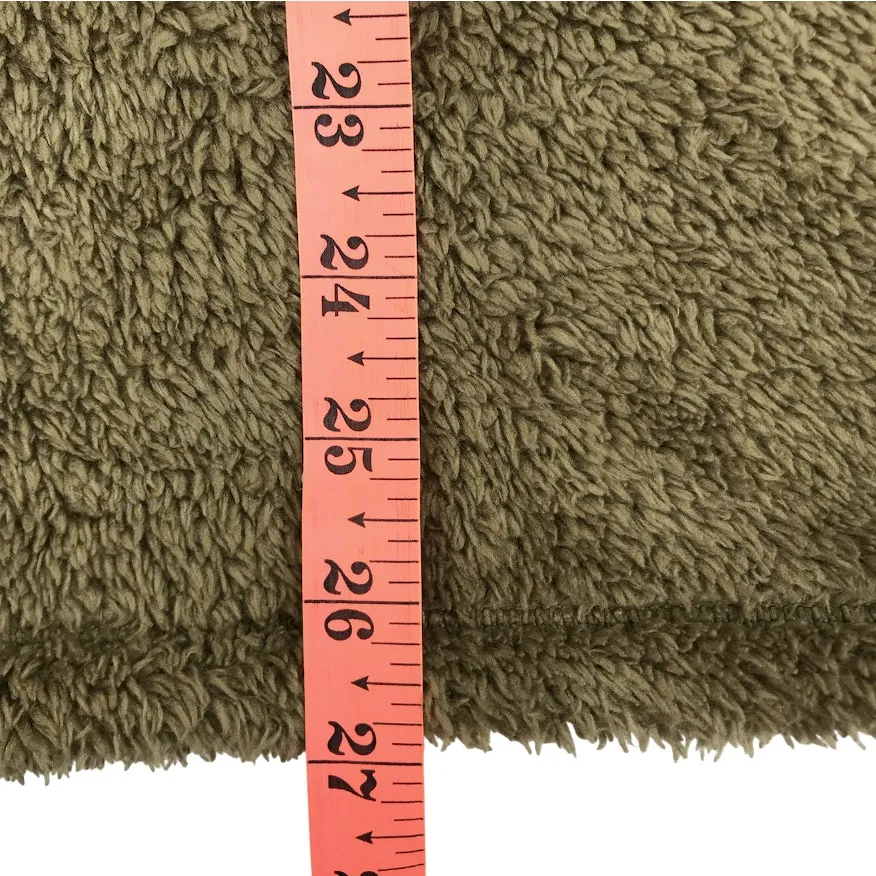 PATAGONIA Los Gatos 1/4-Zip Fleece Pullover Women S Olive Brown Outdoor Everyday - Image 11