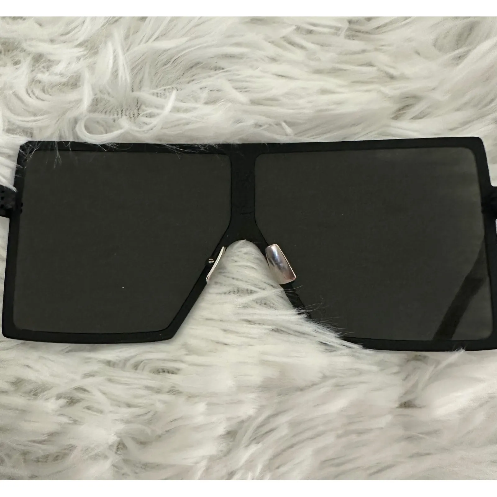 Saint Laurent SL 182 Betty rectangle frame Oversized sunglasses With Case - Image 10