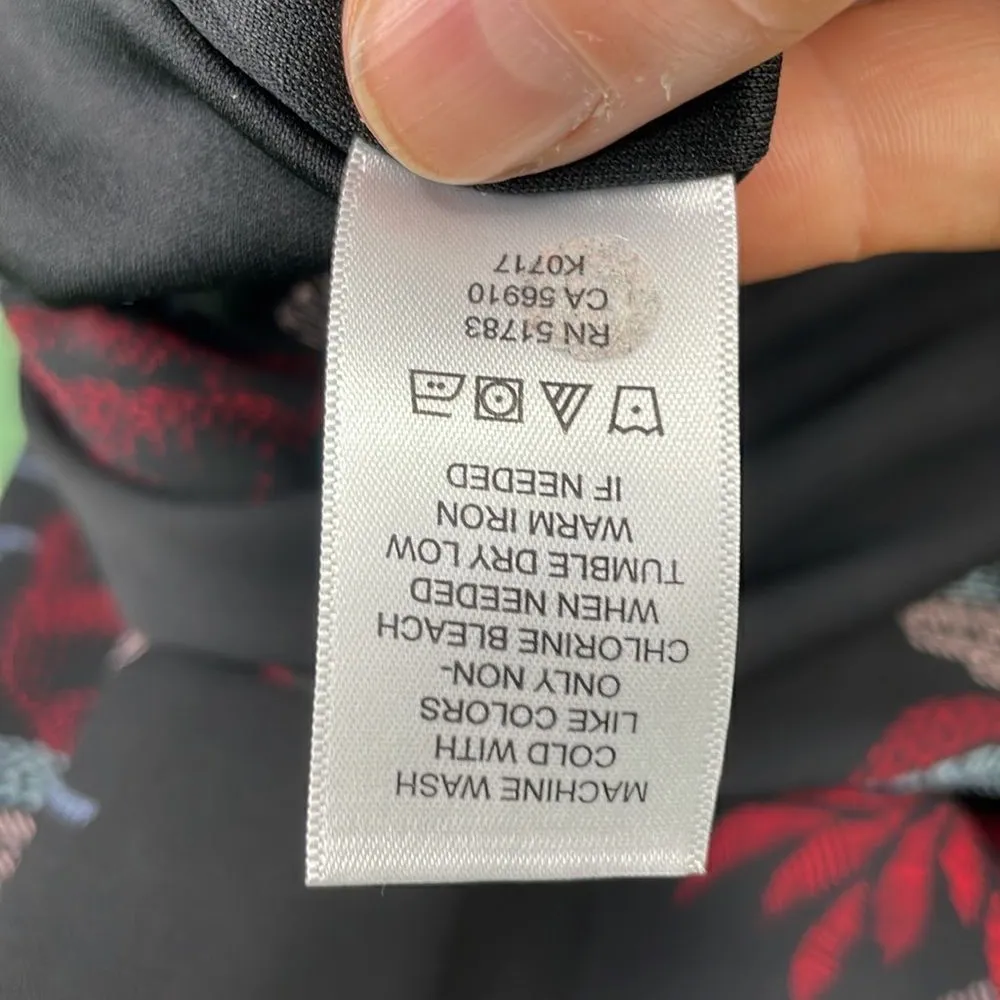 Maurices Floral Print Shift Dress Cold Shoulder size XS - Image 9