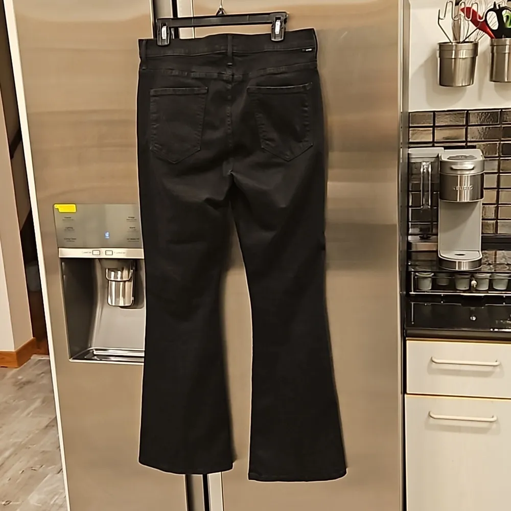 💕MOTHER💕 The Weekender Jeans ~ Not Guilty Black 33 Flare Leg - Image 12