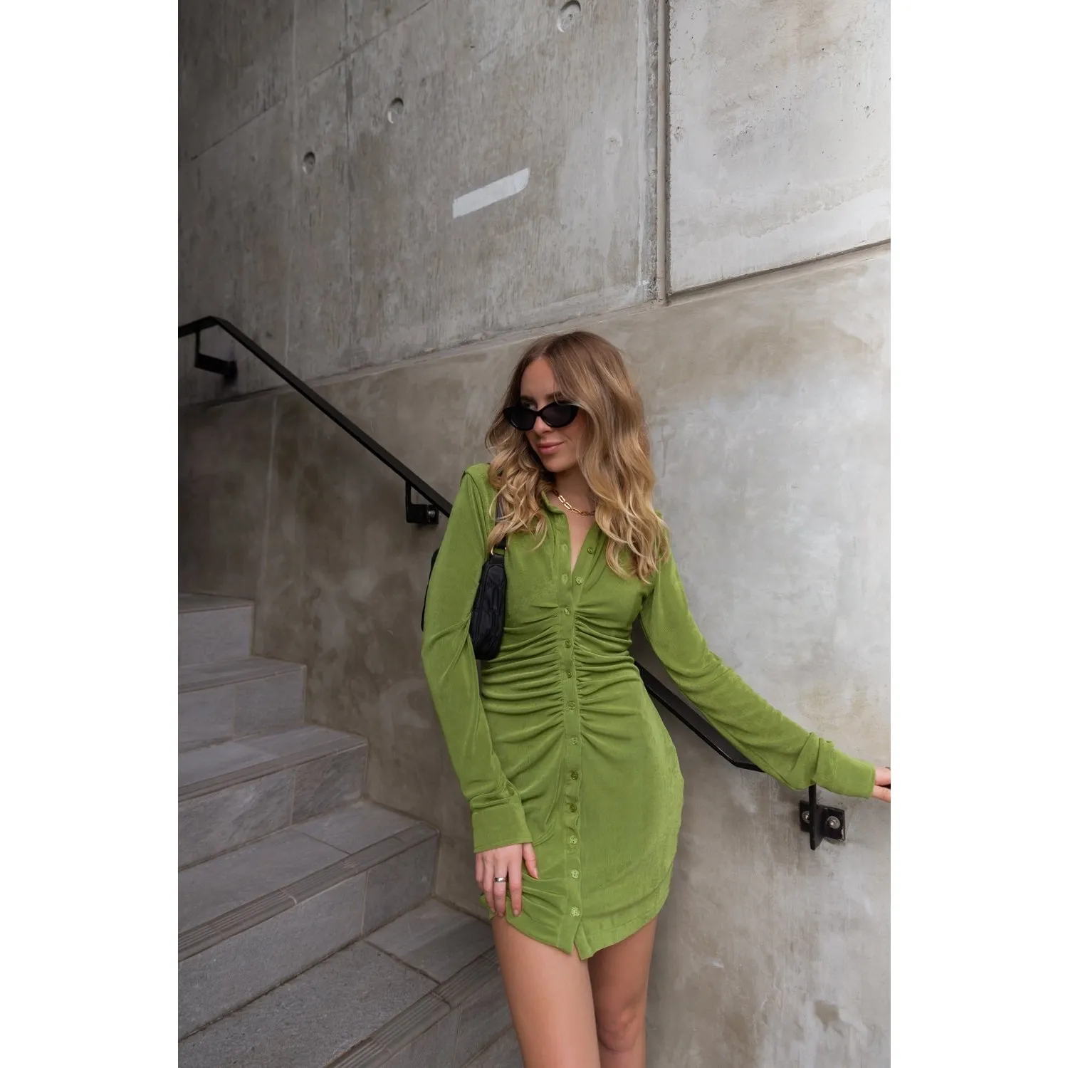 With Jean Green Andy Dress - Image 2