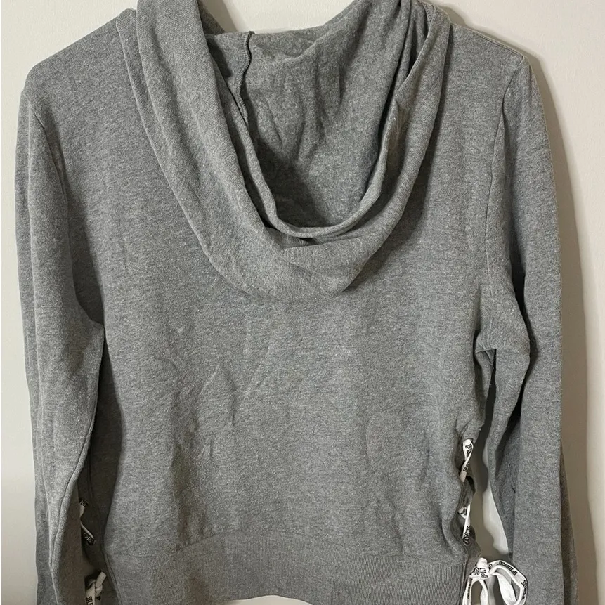 PINK Victoria's Secret Chicago Cubs Sweatshirt Hoodie Logo Women’s Small - Image 5