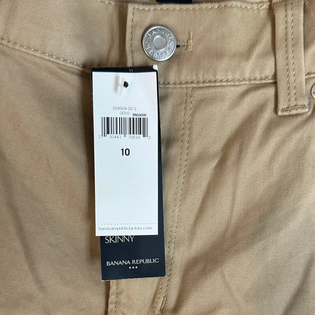 Banana Republic Midrise Skinny Khaki Chinos NWT - Image 5