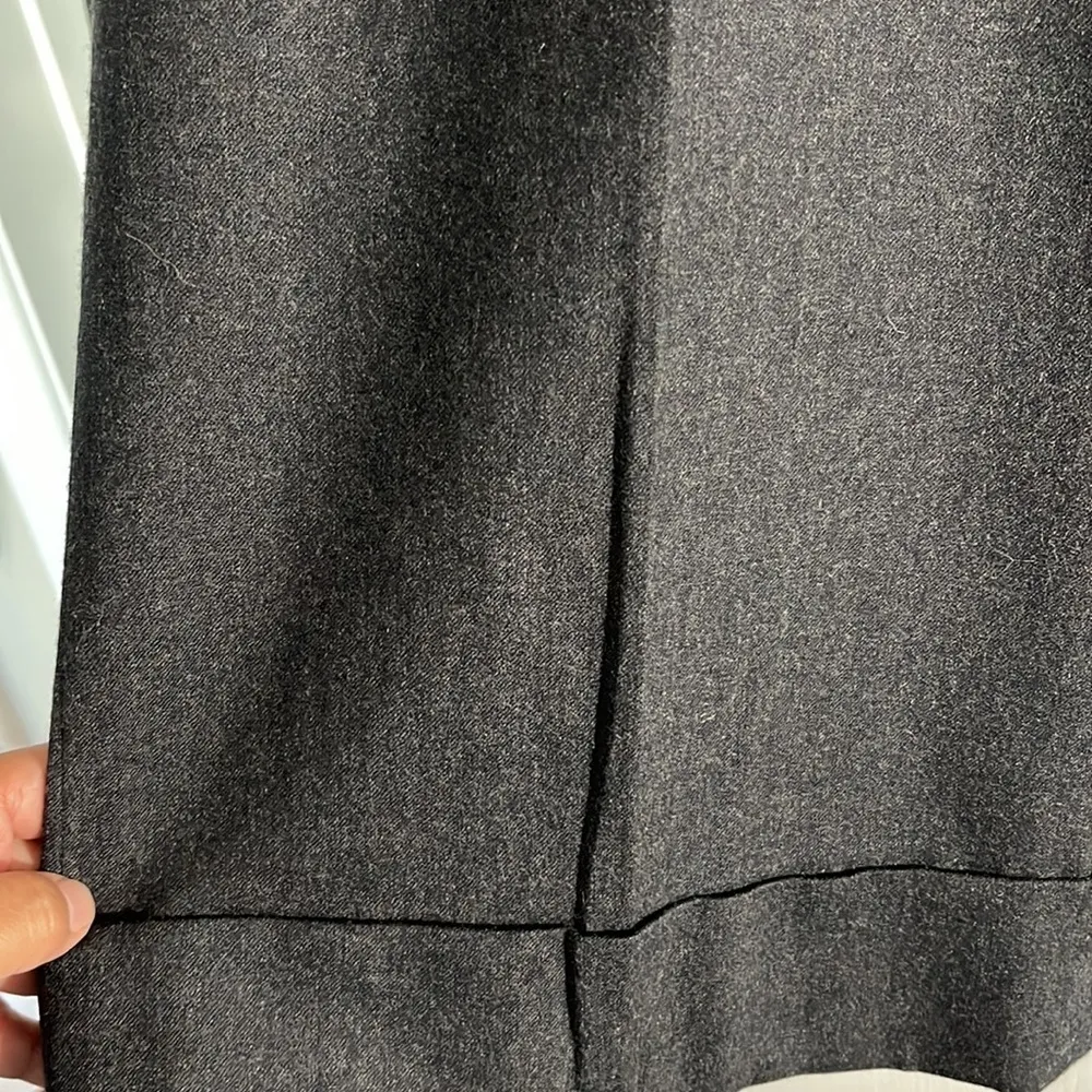 Ann Taylor Loft Gray Slacks Trousers Julie Size 8 EUC #7371 - Image 2